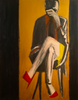 Christian Schmidt - Guy with red shoes Poster Kunstdruck - Christian Schmidt, Stocksee, Deutschland Wandbild