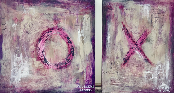 Dana Schweizer - Vier gewinnt Poster Kunstdruck - Dana Schweizer, Salzburg, Österreich Wandbild