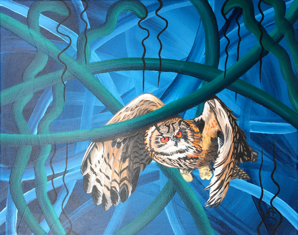 Anita Schaffer - Schattenjäger Poster Kunstdruck - Anita Schaffer, Vachendorf, Deutschland Wandbild
