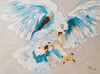 Iris Clavien - Schneeeule Poster Kunstdruck - Iris Clavien, Hameln, Deutschland Wandbild
