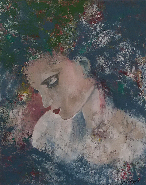 Sonja Ruygh - Die Stille in mir (Selbstfindung) Poster Kunstdruck - Sonja Ruygh, Lingen, Deutschland Wandbild