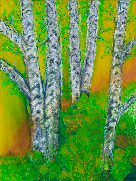 Hannelore Drees-Kiefhaber - In the summertime Poster Kunstdruck - Hannelore Drees-Kiefhaber, Wittmund, Deutschland Wandbild