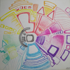 Katharina Smekal - Forms & Colors Poster Kunstdruck - Katharina Smekal, Tirol, Österreich Wandbild