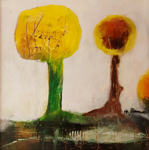 Margret Obernauer - Der gelbe Baum