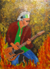 Gerd Leyerer - Keith Richards Poster Kunstdruck - Gerd Leyerer, Sprockhövel, Deutschland Wandbild