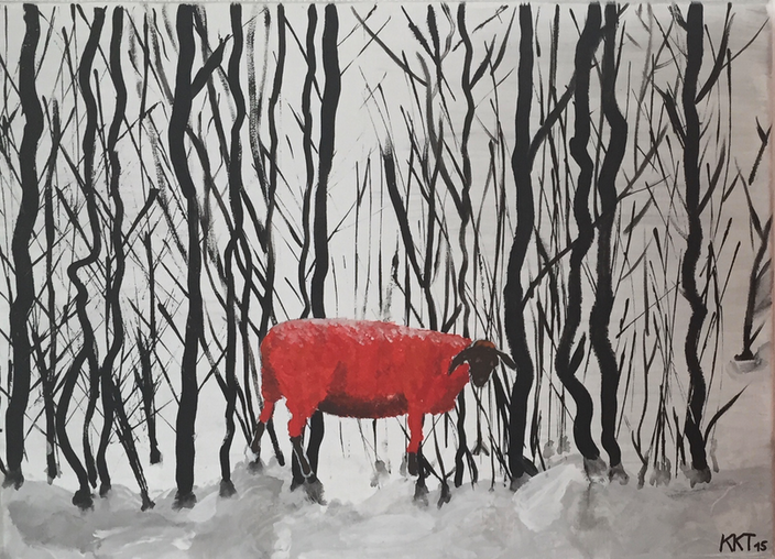 Caren Cunst - Das rote Schaf