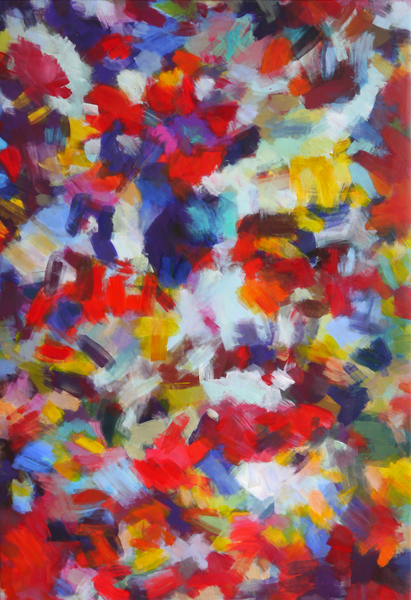 B. Fischer - Farbkomposition I Poster Kunstdruck - B Fischer, Nördlingen, Deutschland Wandbild
