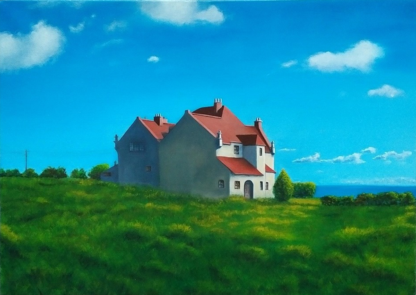 Kerstin Jepsen - Cornwall Poster Kunstdruck - Kerstin Jepsen, Oberhausen, Deutschland Wandbild