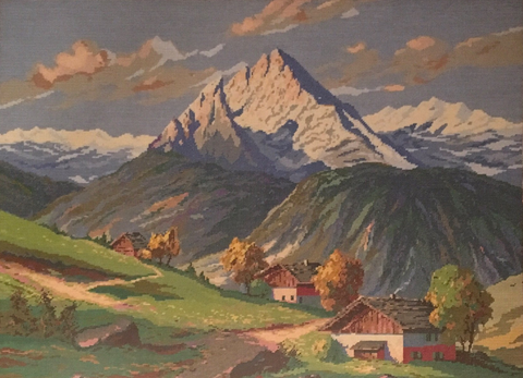Denis Lemberger - Haus in Berglandschaft