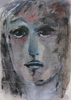 Annette Willems - Mädchenkopf Poster Kunstdruck - Annette Willems, Mainz, Deutschland Wandbild