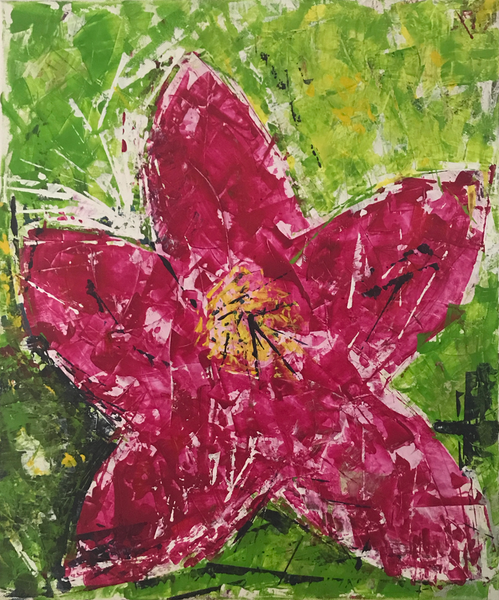Martina Grandel - Flower I Poster Kunstdruck - Martina Grandel, Ludwigsburg, Deutschland Wandbild