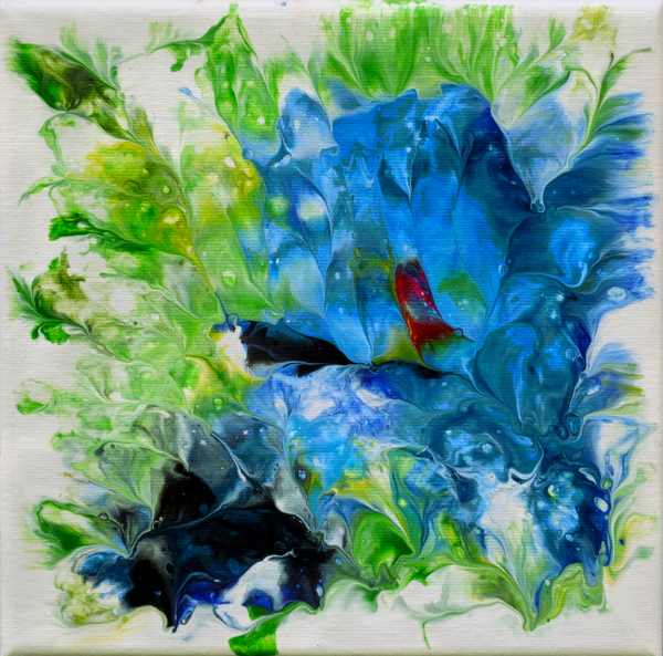 Ute Knörzer - Blaue Blume