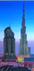 Lutz Auerbach - Burj Khalifa - Burj Dubai in Abenddämmerung Poster Kunstdruck - Lutz Auerbach, Berlin, Deutschland Wandbild