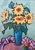Ladislaus Billanitsch - Sonnenblumen zartgrün