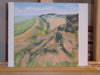 Sabine Griesser - Das Morsum Kliff am Wattenmeer (Sylt) Poster Kunstdruck - Sabine Griesser, Malsch, Deutschland Wandbild