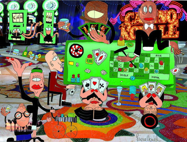 Simone Gautsch - Casino Poster Kunstdruck - Simone Gautsch, Grossgmain, Österreich Wandbild
