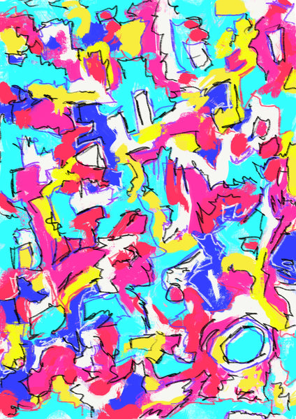 Marc Nydegger - Ohne Titel Poster Kunstdruck - Marc Nydegger, Liebefeld, Schweiz Wandbild