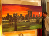 Silvia Dorner - Skyline Poster Kunstdruck - Silvia Dorner, Zettling, Österreich Wandbild