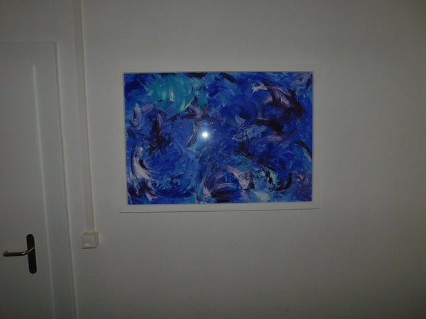 Thomas Luthiger - Gedankenfluss Poster Kunstdruck - Thomas Luthiger, keine Angabe, Schweiz Wandbild
