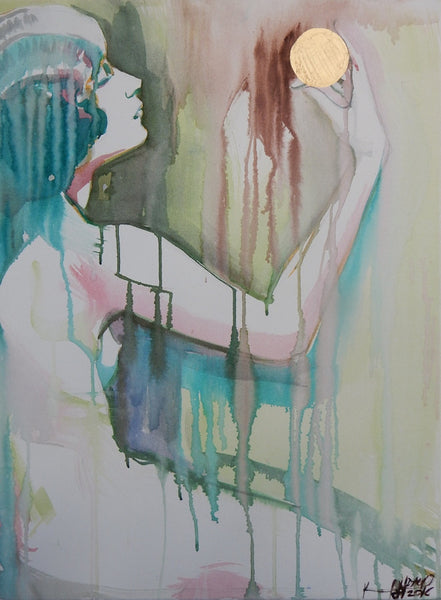 Katarina Hvozdarova Daro - Sanfte Verführung Poster Kunstdruck - Katarina Hvozdarova Daro, Leibnitz, Österreich Wandbild