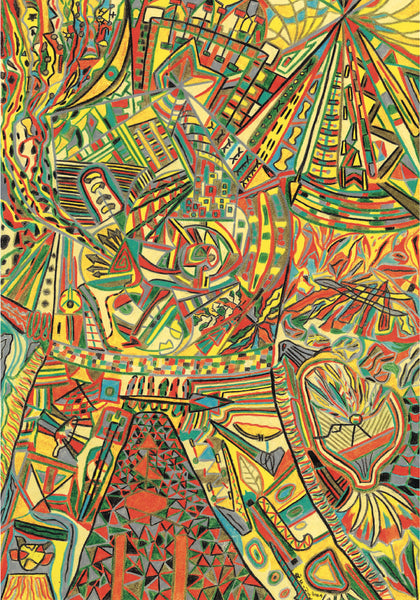 Roland Finze - Der Medizinmann Poster Kunstdruck - Roland Finze, Wien, Österreich Wandbild