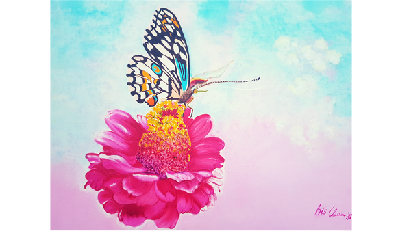 Iris Clavien - Schmetterling Poster Kunstdruck - Iris Clavien, Hameln, Deutschland Wandbild