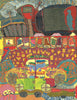 Roland Finze - Die total verrückte Autowelt Poster Kunstdruck - Roland Finze, Wien, Österreich Wandbild