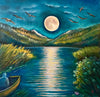 Tamara Michel - Vollmondnacht Poster Kunstdruck - Tamara Michel, Wien, Österreich Wandbild