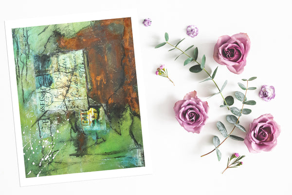 Elfie Bilger - Postcard for... Poster Kunstdruck - Elfie Bilger, KUNST-ONLINE Wandbild