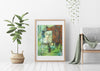 Elfie Bilger - Postcard for... Poster Kunstdruck - Elfie Bilger, KUNST-ONLINE Wandbild
