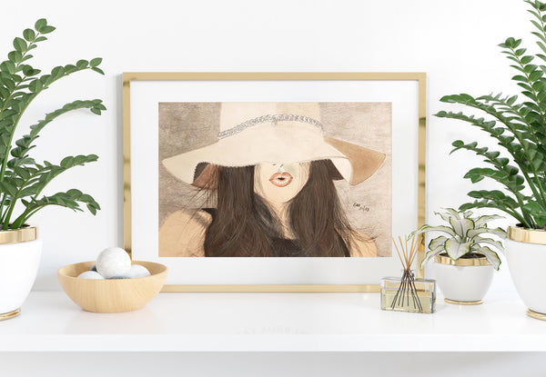 Elke Haefs - Gut behütet Poster Kunstdruck - Elke Haefs, KUNST-ONLINE Wandbild