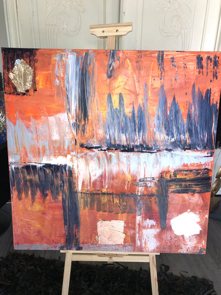 Hanne Jahn - Abstrakt I. Poster Kunstdruck - Hanne Jahn, Kerkrade, Niederlande Wandbild