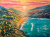 Tamara Michel - Sonnenuntergang Poster Kunstdruck - Tamara Michel, Wien, Österreich Wandbild