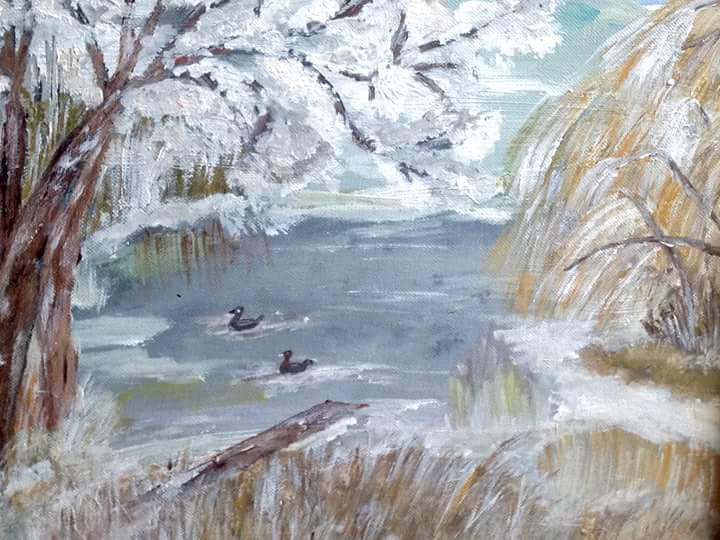 Maria Gniewczynski - Winterlandschaft