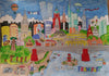 Hildegard Marie Richter - Frankfurt 615 Poster Kunstdruck - Hildegard Marie Richter, Bad Homburg, Deutschland Wandbild