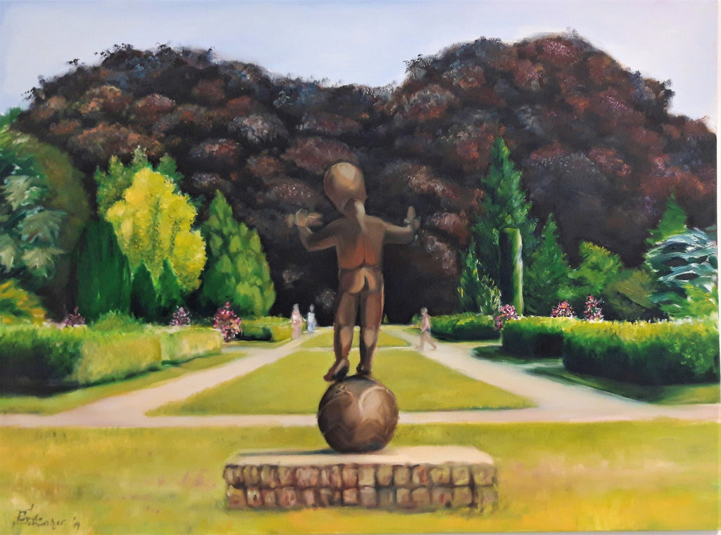 Pamela Schweitzer - Fischerbubi - Stadtpark Hamburg