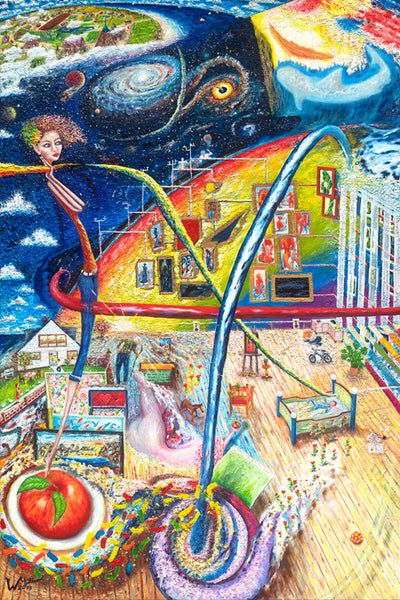 Wolfgang Müller - Fundament Poster Kunstdruck - Wolfgang Müller, Büchen, Deutschland Wandbild