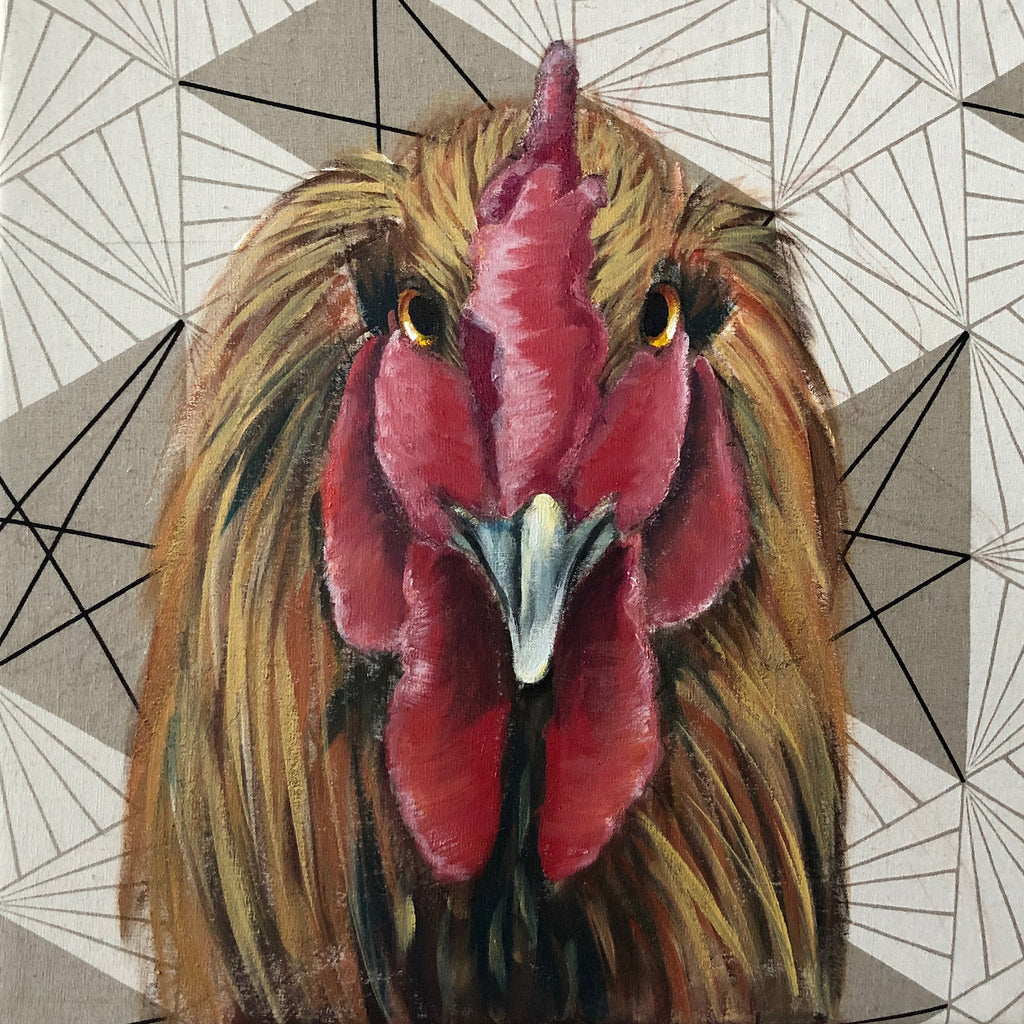 Anja Rieke - Hahn beige