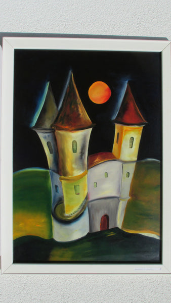 Paschwitz - Märchenschloß Poster Kunstdruck - Paschwitz, Rehfelde, Deutschland Wandbild