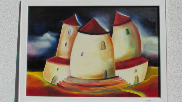Paschwitz - Märchenburg Poster Kunstdruck - Paschwitz, Rehfelde, Deutschland Wandbild
