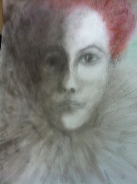 Angela Ose - Elizabeth I Tudor Poster Kunstdruck - Angela Ose, Olpe, Deutschland Wandbild
