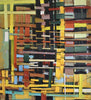 Engdaget Amede - Woven Strips Poster Kunstdruck - Engdaget Amede, Berlin, Deutschland Wandbild