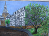 Gerd Leyerer - Zwiebelturmkirchen Niedersprockhövel Poster Kunstdruck - Gerd Leyerer, Sprockhövel, Deutschland Wandbild