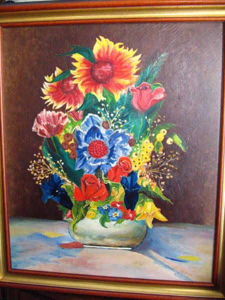 Gerd Leyerer - Blumengesteck Poster Kunstdruck - Gerd Leyerer, Sprockhövel, Deutschland Wandbild