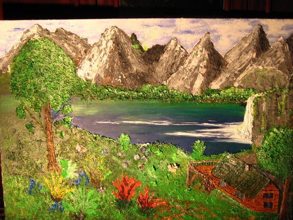 Gerd Leyerer - Paradies im Hochgebirge Poster Kunstdruck - Gerd Leyerer, Sprockhövel, Deutschland Wandbild