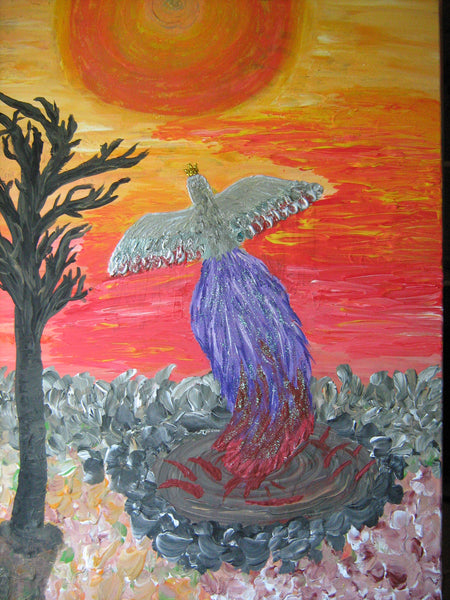Mila Meier - Paradiestaube Poster Kunstdruck - Mila Meier, Bernhardswald, Deutschland Wandbild