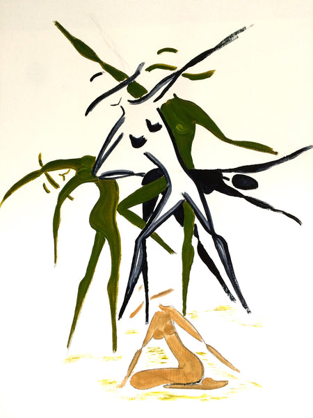Karin Brose - Tanz! 1 Poster Kunstdruck - Karin Brose, Hamburg, Deutschland Wandbild