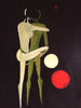 Karin Brose - Pas de deux mit drei Bällen Poster Kunstdruck - Karin Brose, Hamburg, Deutschland Wandbild
