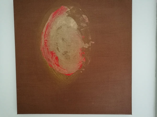 Richard Adabei - Braun und Gold Poster Kunstdruck - Richard Adabei, Landsberg, Deutschland Wandbild
