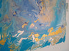 Monika Graf - Die Kunst in blau Poster Kunstdruck - Monika Graf, Halbturn, Österreich Wandbild